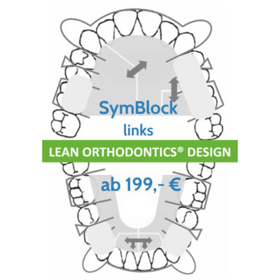 Symblock Links Zahnbehandlung Herausnehmbare Apparatur Myortholab
