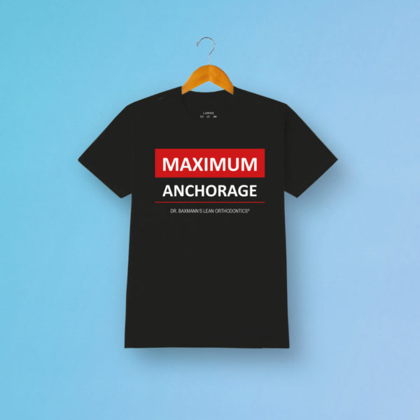 Tshirt Maximum Anchorage Schwarz