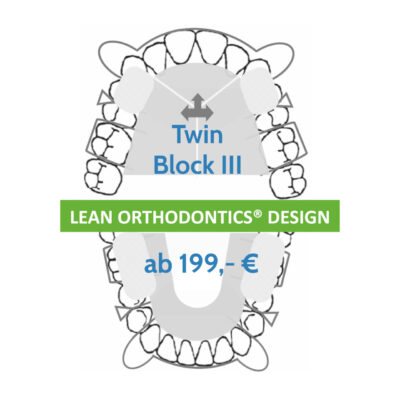 Twin Block 3 Lean Orthodontics Kfo Behandlung Myortholab